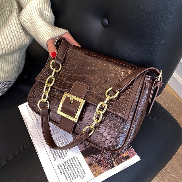 スタンダードオータムウィンターパターンレッド レトロ 秋物 冬物 スクウェア Tiancai_Wing_Bag62858940007