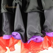 社交ダンス 衣装 スタンダードドレス ワンピース ドレス スタンダード 黒 赤 レース フリル 紫 デモ 競技 ダンス パーティ 発表会 ブラック系 レッド系 フレアスカート 大人用 おしゃれ デザイン パーティー用 スポーツ衣装 コスチューム 舞台衣装 ダンス衣装 競技用 エレガント