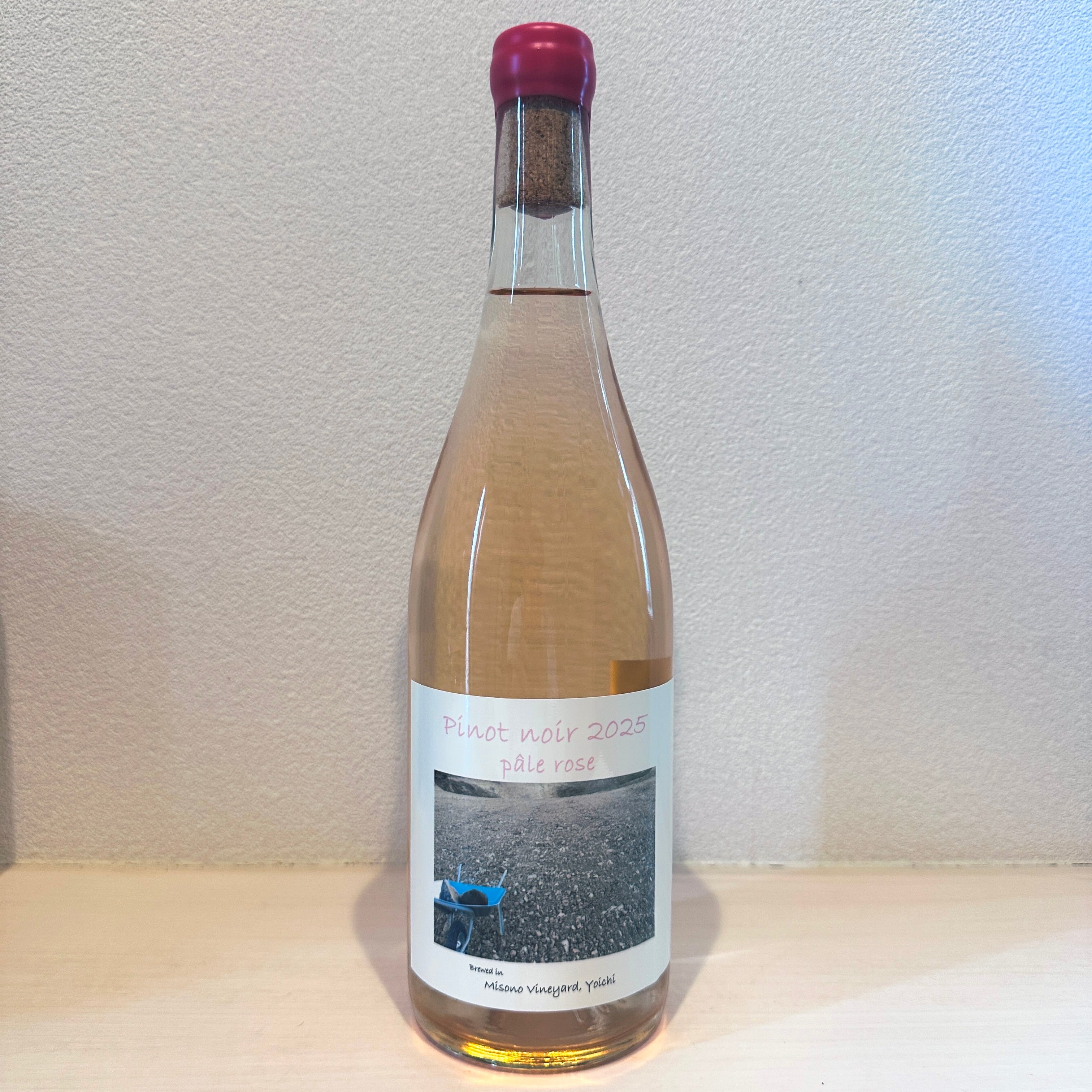 Pinot Noir Pale Rosé（Blanc de Noirs）2025　ミソノ・ヴィンヤード/ Misono Vineyard