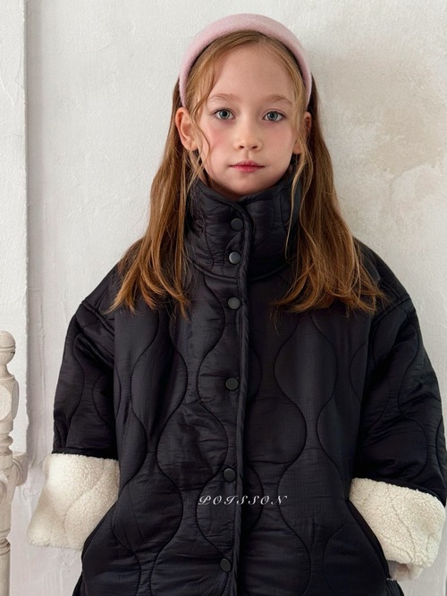 POISSON［取寄］bims quilting jumper 25winter