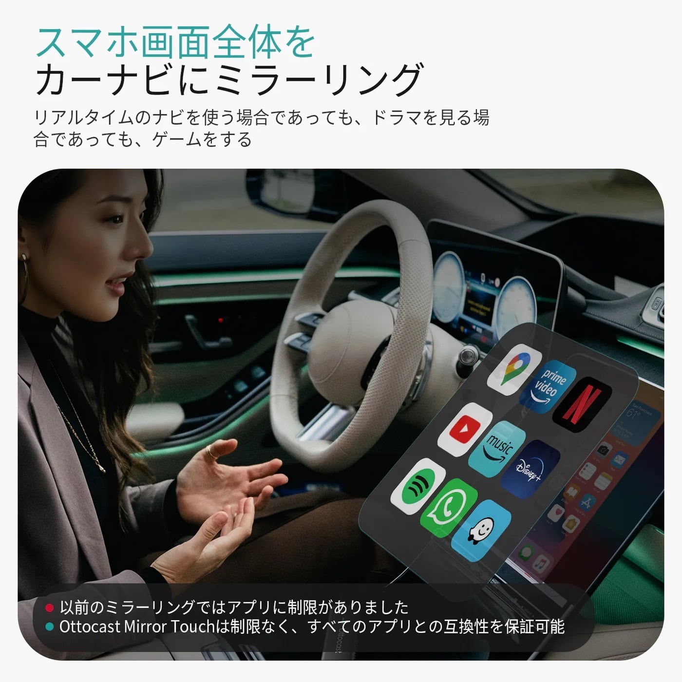 Mirror Touch（世界初の触れるミラーリング） | OttoDirect