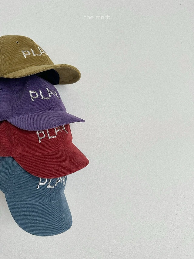 《予約》送料無料【minirobe】Play Cap