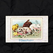 アンティークポストカード　【sa825】