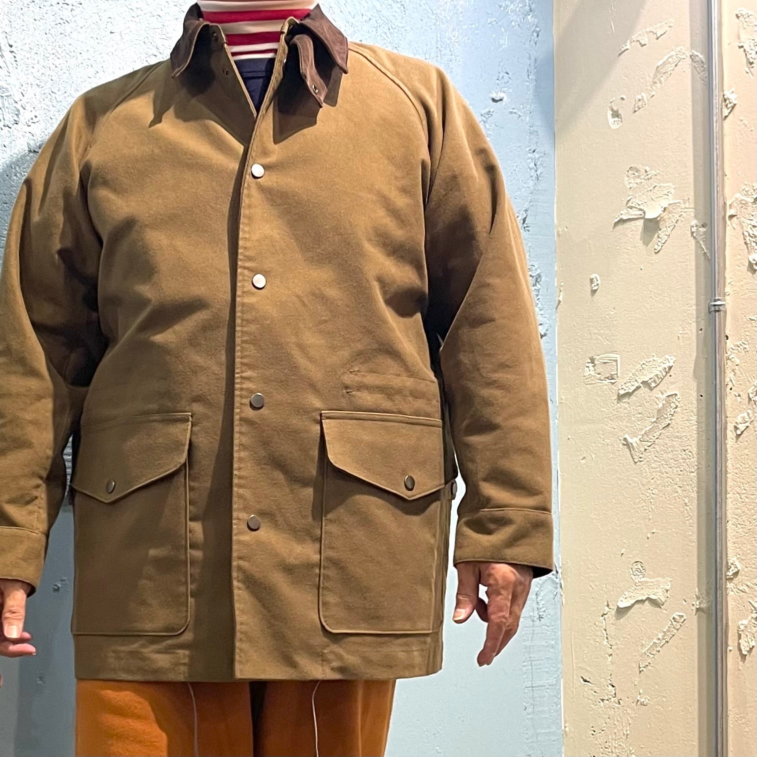 PERS PROJECTS / OLIVER FIELD hf coat / camel