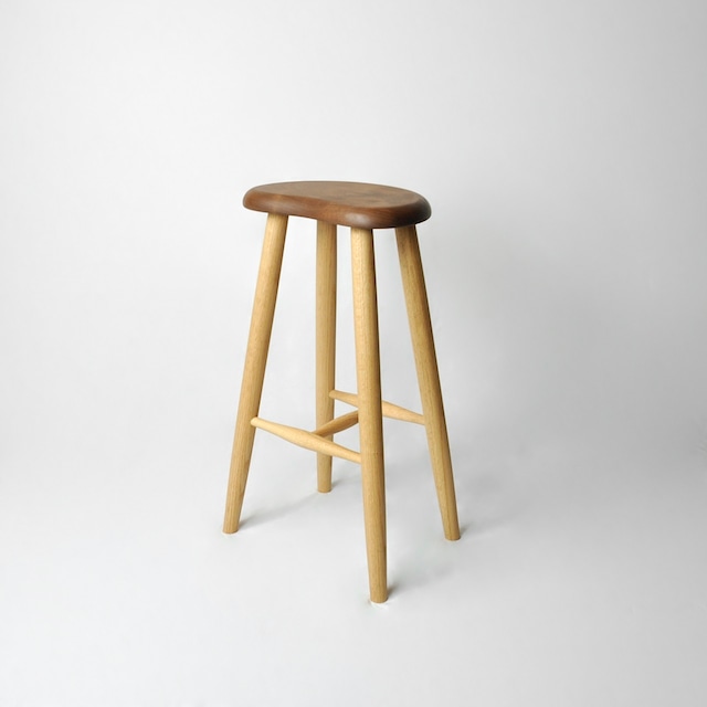 キッチンスツール　ブラックウォルナット　Kitchen stool - Black walnut