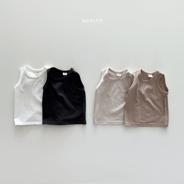 【予約】 BONITO / 1+1 tank top