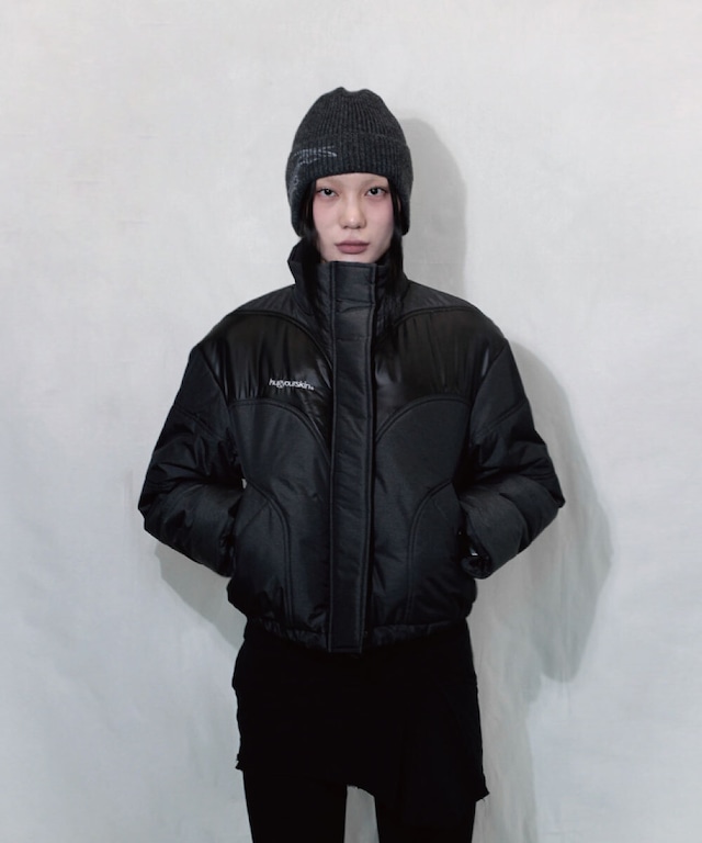 [hug your skin] puffer jacket (black) 正規品 韓国ブランド 韓国ファッション 韓国代行 日本 hugyourskin hug ハグユアスキン