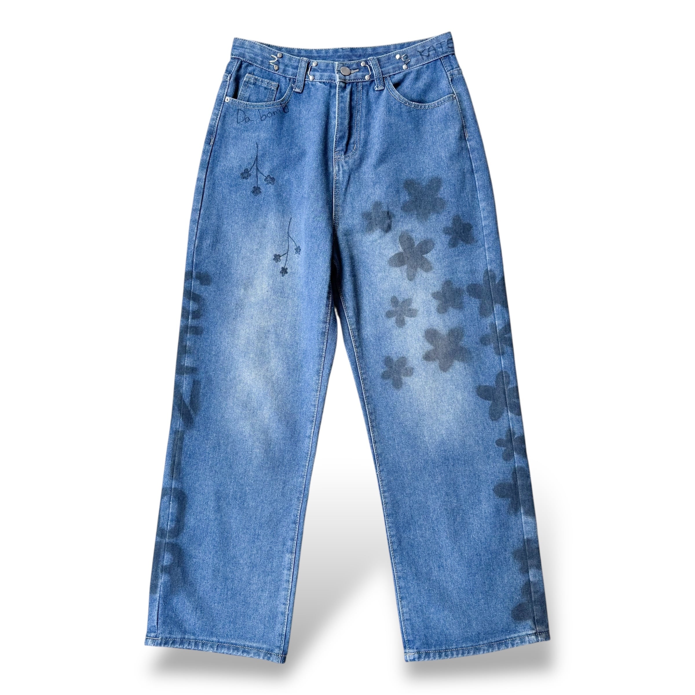 LEVI'S】 HEART STENCIL ART DENIM PANTS / リーバイス ハート