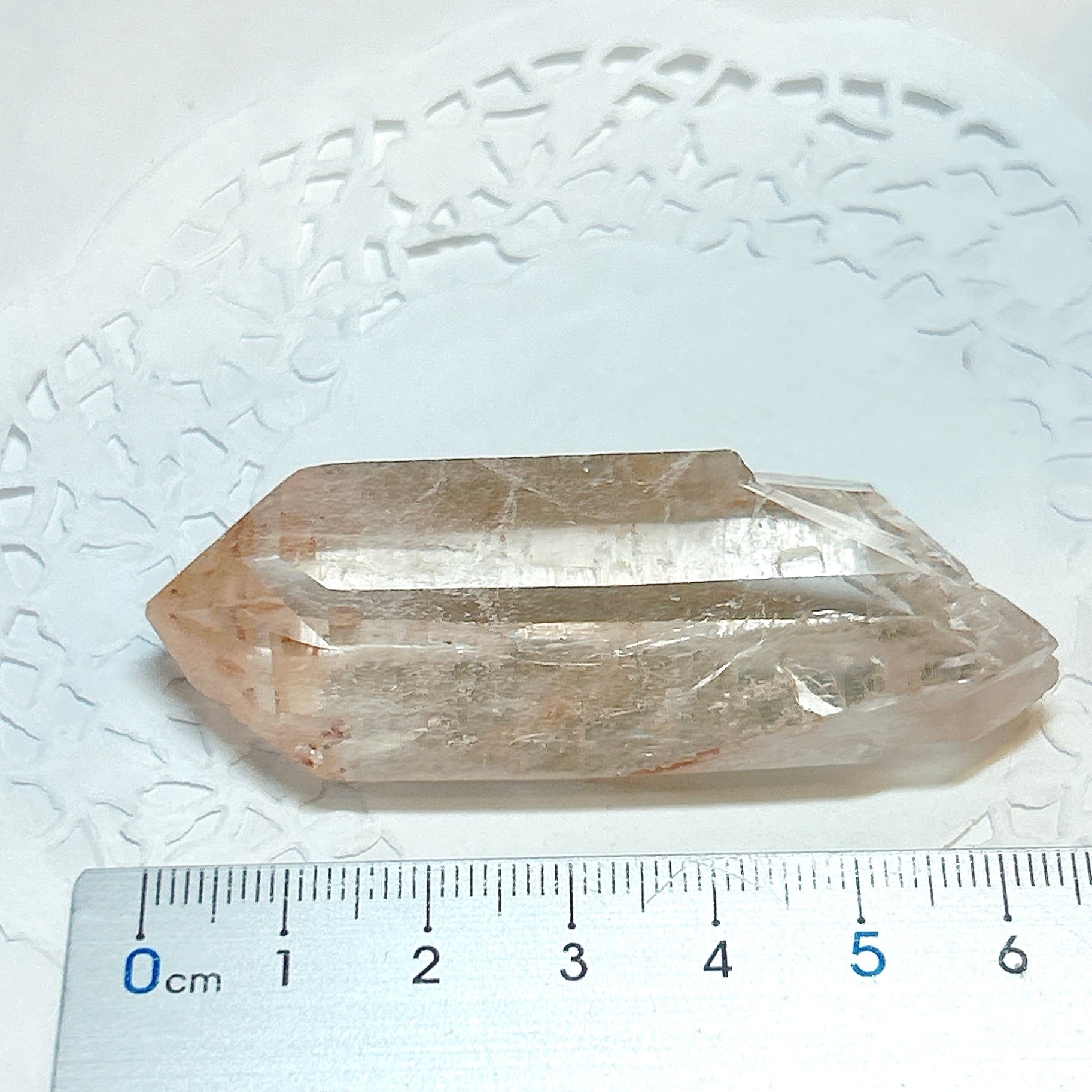 E18076】ピンクカテドラル 水晶 クォーツ カテドラル ヒマラヤ水晶