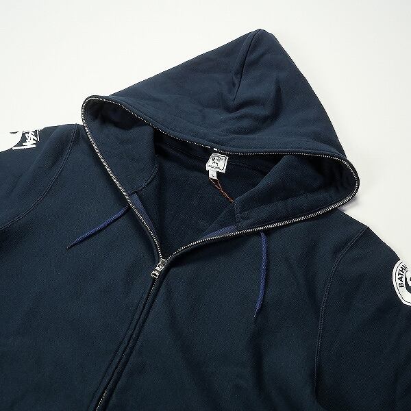 メンズ 【美品】A Bathing Ape フリースジャケットパーカー フルジップ 