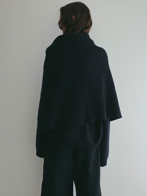 ETRE TOKYO(エトレトウキョウ) レイヤードニットラップスカート