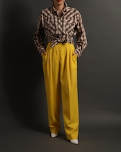 1990's Escada / Yellow Pants