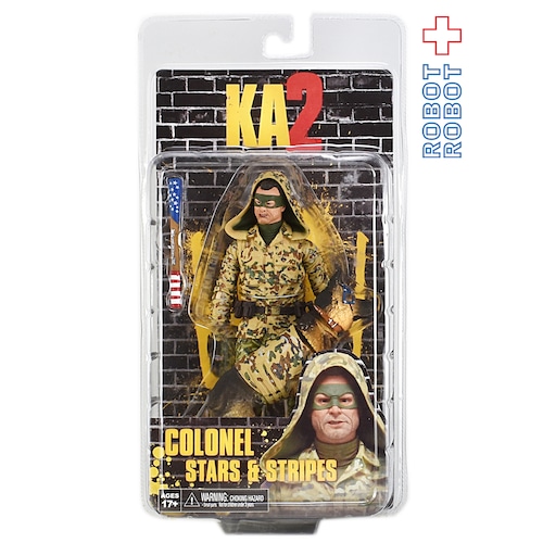 NECA ネカ キックアス2 スターズ・アンド・ストライプス大佐 7インチフィギュア