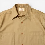 60-70s BIG YANK ワークシャツ USA製 ベージュ 半袖