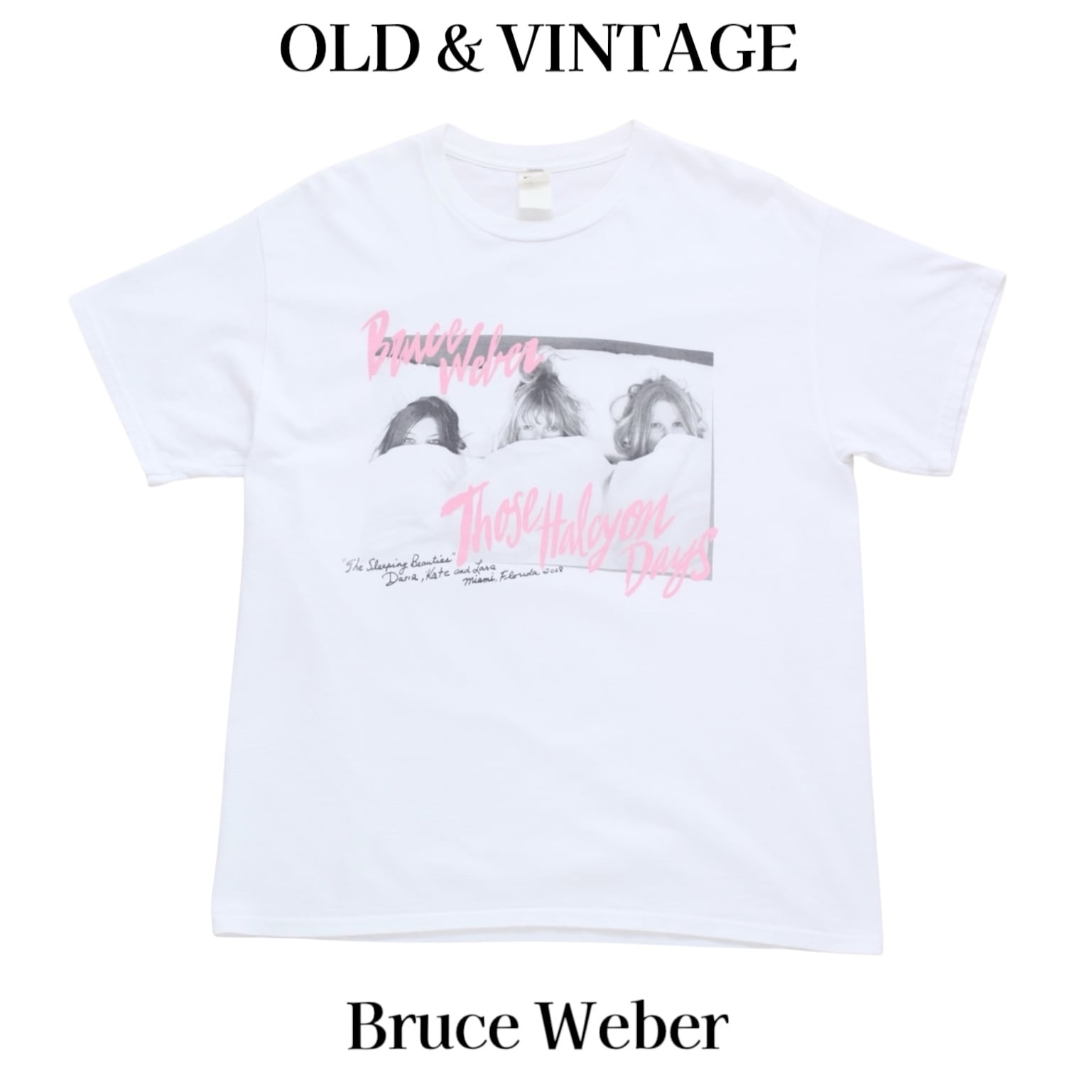 Those Halcyon Days Bruce Weber Tシャツ L 人気