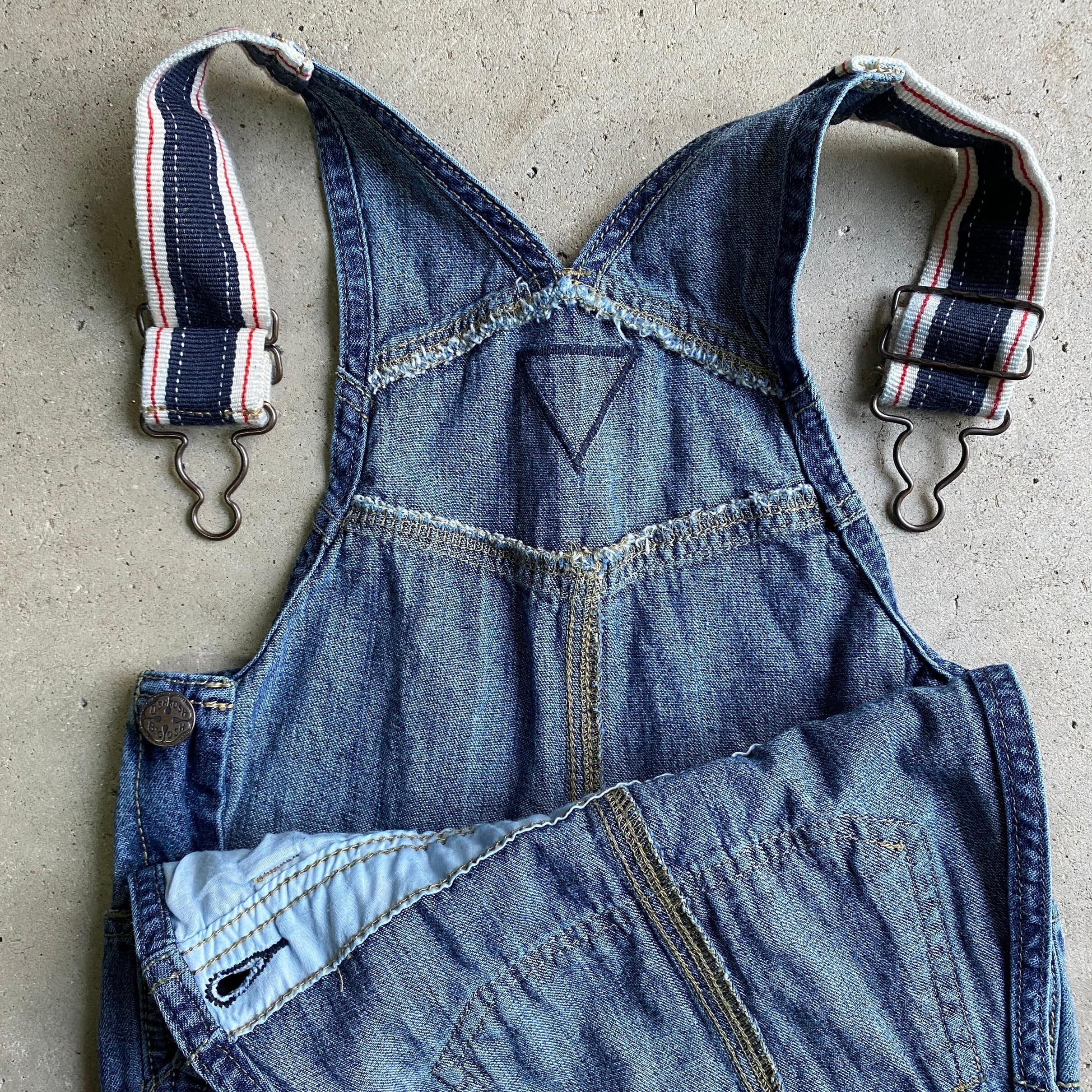 kids】 OSHKOSH オシュコシュ デニム オーバーオール キッズ4歳 100cm