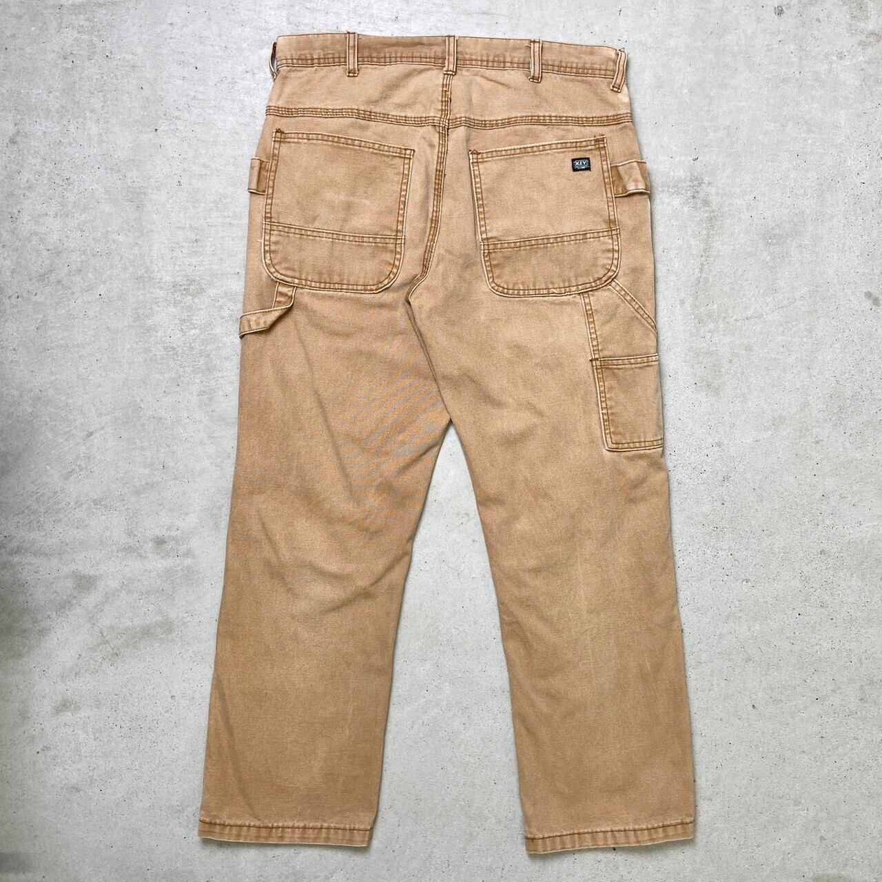 KEY キー ダック地 ワークパンツ ペインターパンツ メンズW34 古着