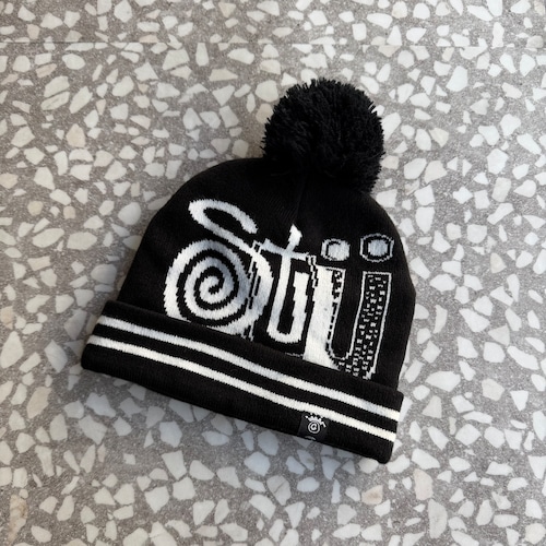 STUSSY / logo beanie size Free