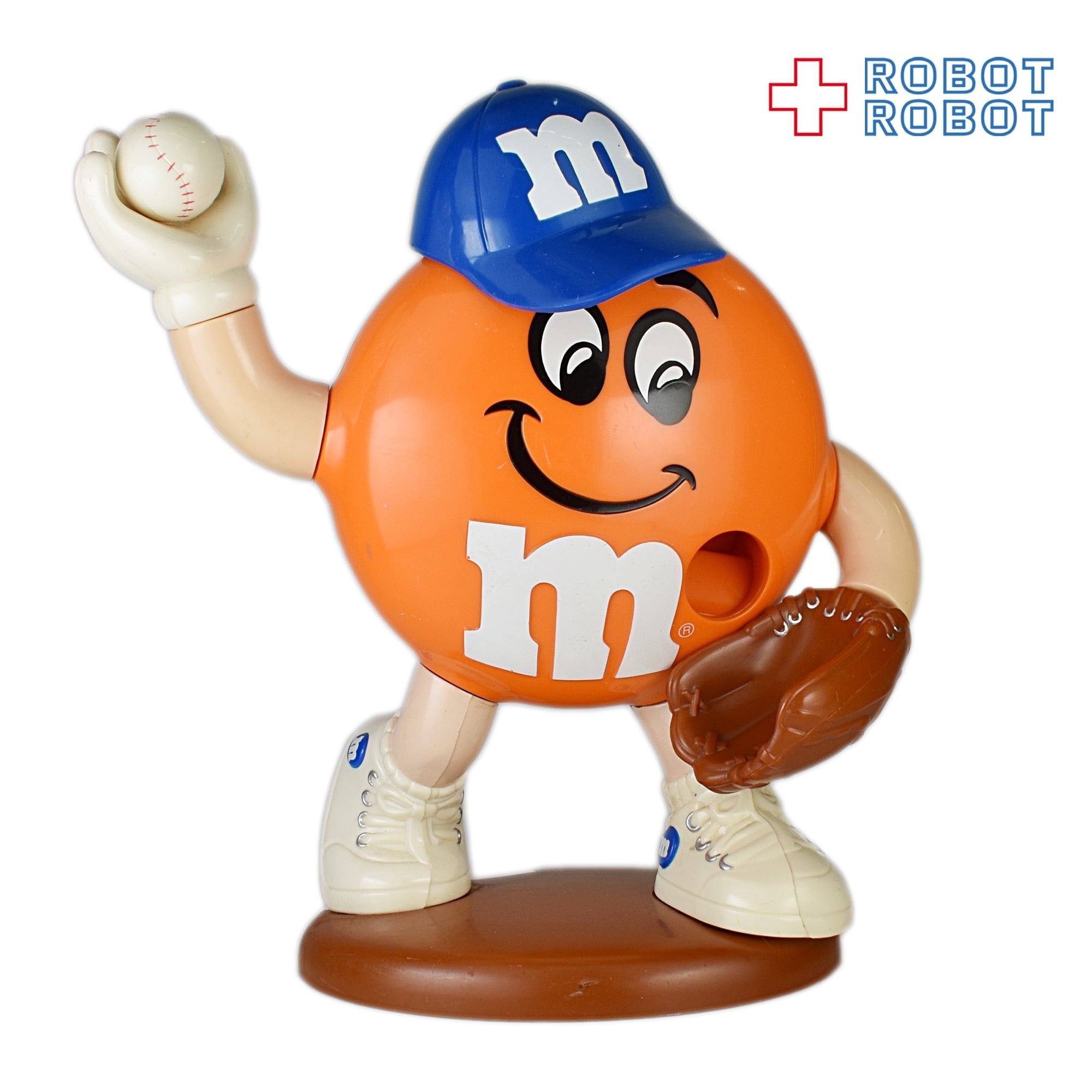 稀少】90s m&m's エムアンドエムズ ディスペンサー 野球＆ダンベル