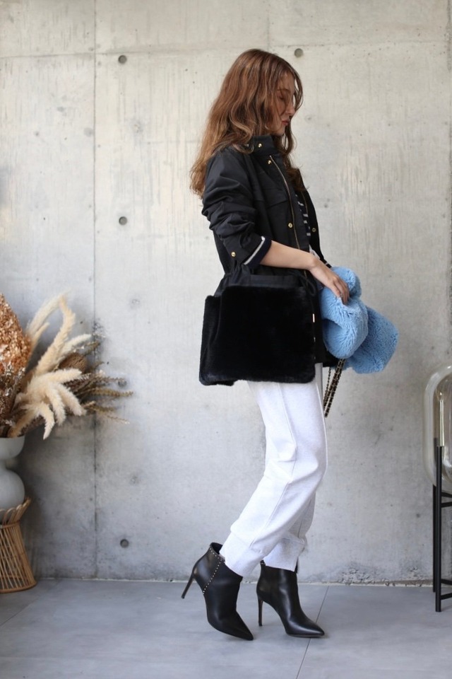 （original）ファー付きミリタリージャケット