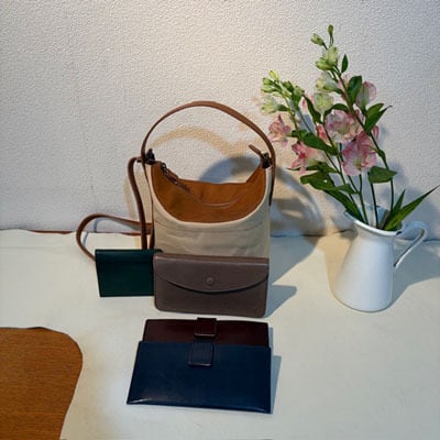 B.stuff 「パラフィンキャンバス」2WAYショルダーバッグ