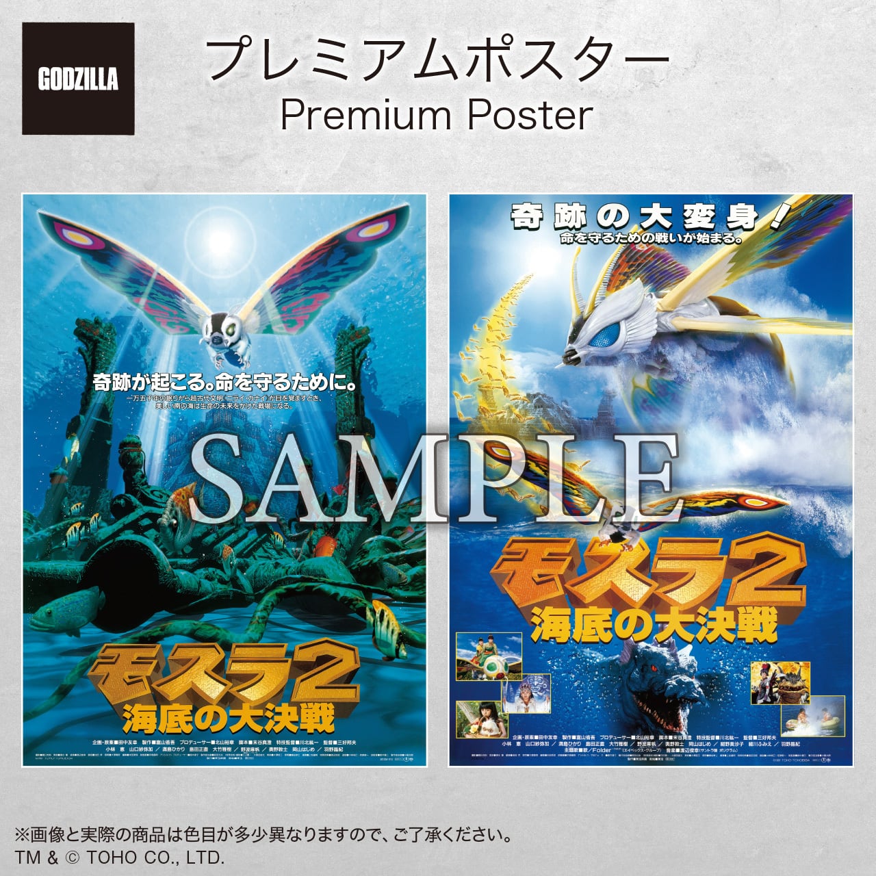 【限定】『ゴジラ-1.0』公開記念プレミアムポスター3枚　浜松/シリアルナンバ ゴジラ-1.0』公開記念プレミアムポスター 第3弾 HAMAMATSU | 中央印刷