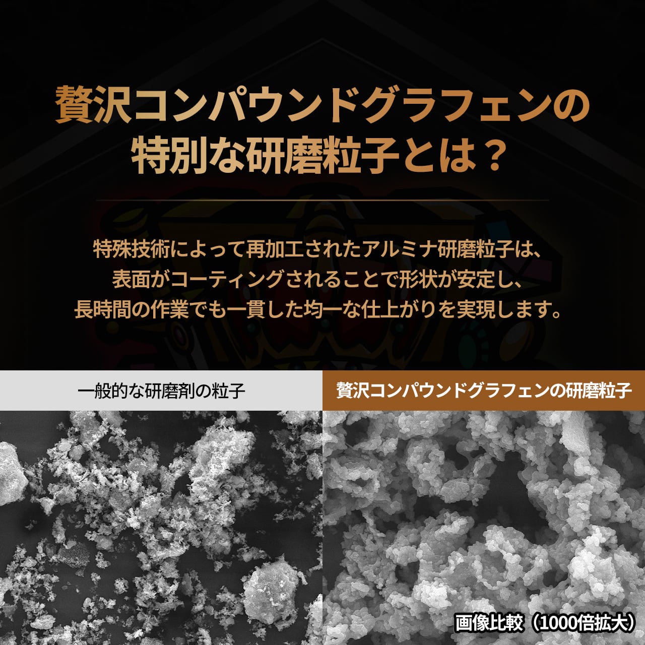 お試しサイズ】贅沢コンパウンドグラフェンセット 300ml HEAVY CUT