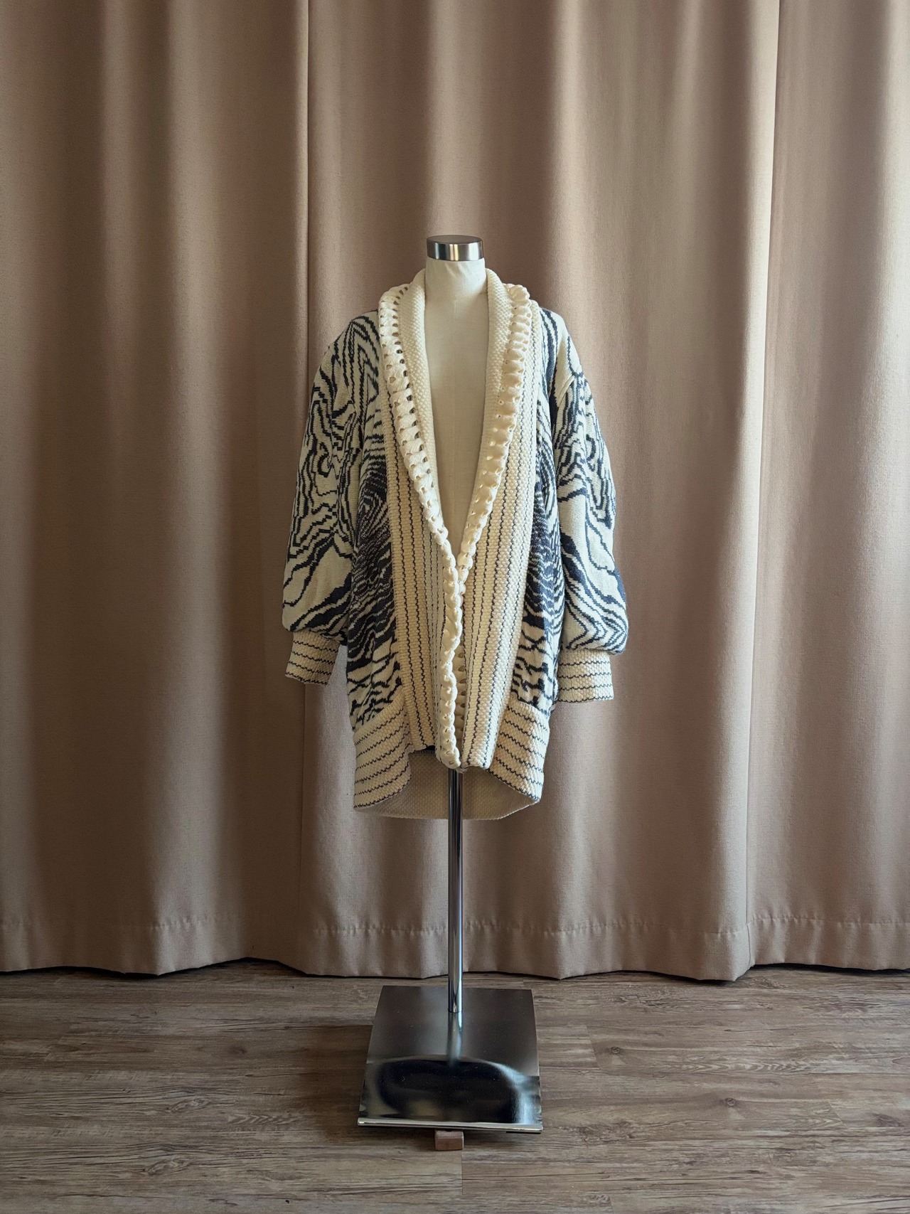 monto por le chois art knit outer-5110-12