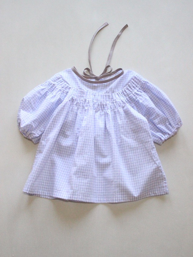 apricot life  tack tack tack  Gingham  Kids dress  XS  purple