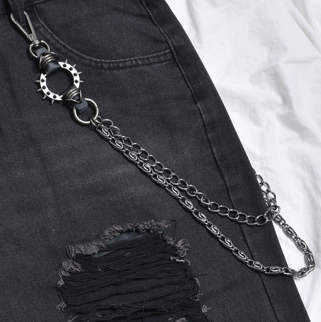 【7/25新着】Demonスパイク2連ウォレットチェーン