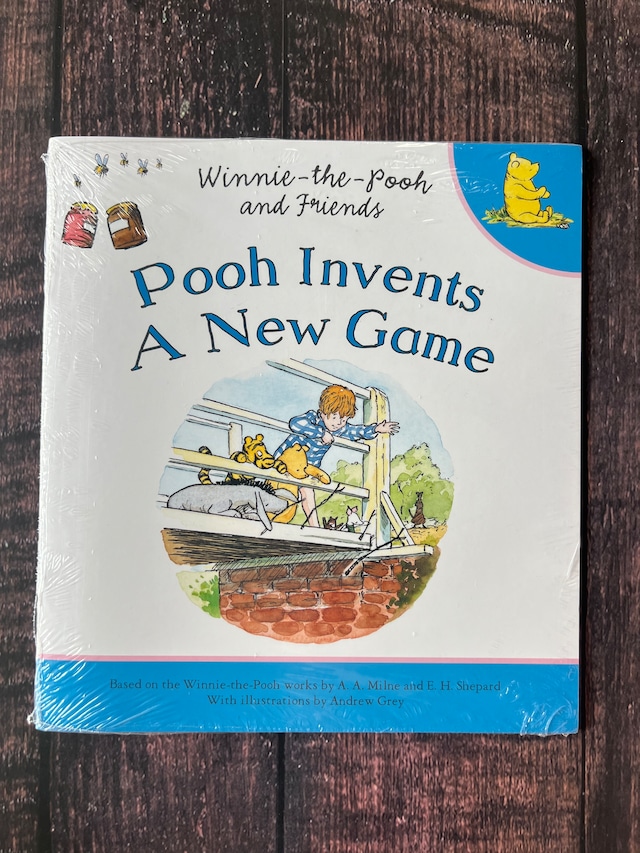 【英語絵本】Winnie the Pooh and Friends - Pooh invents a New Game