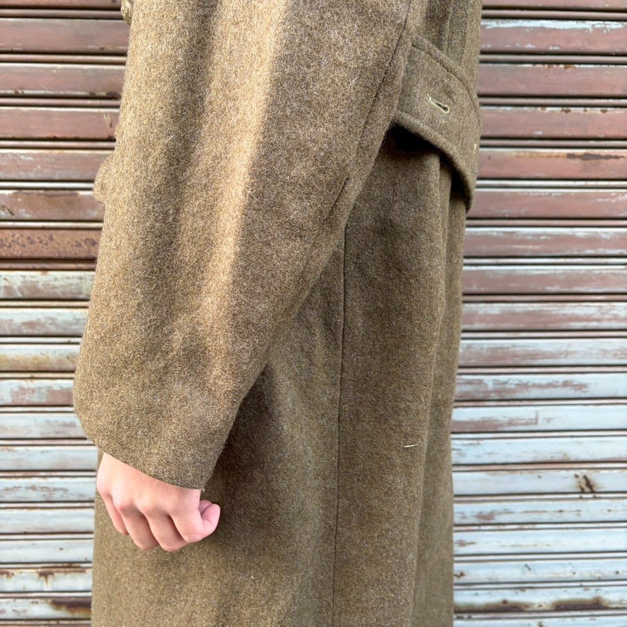 良品 50's イギリス軍 実物 ヴィンテージ オーバー グレートコート