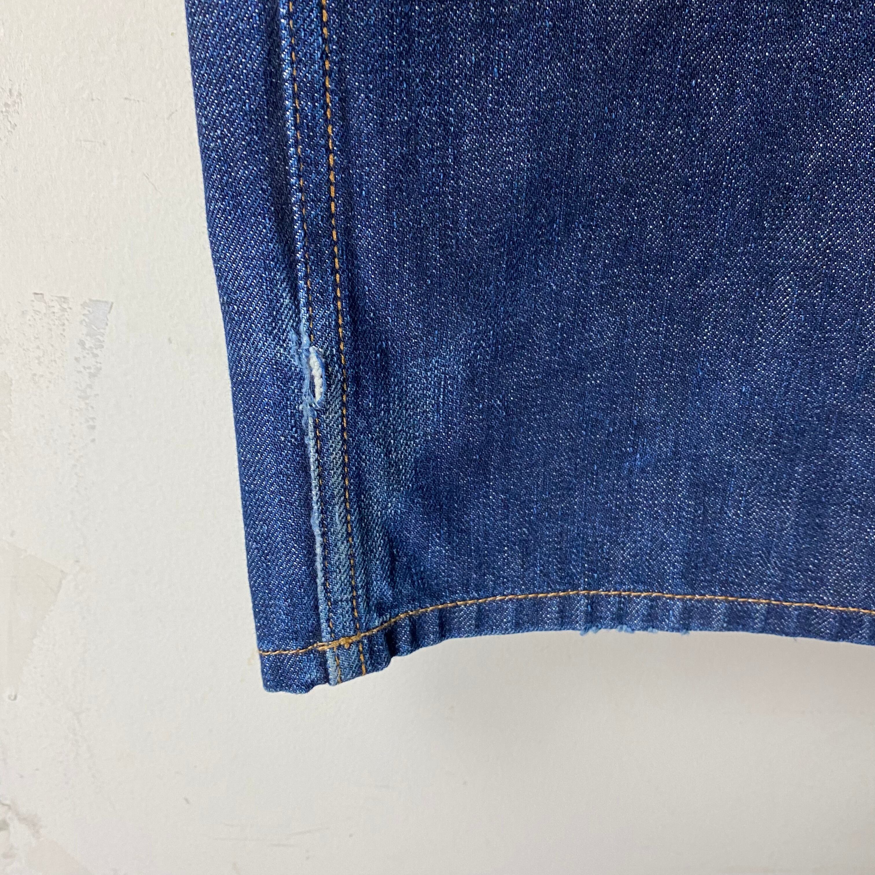 YVES SAINT LAURENT RIVE GAUCHE denim pants “YSL” | NOIR ONLINE