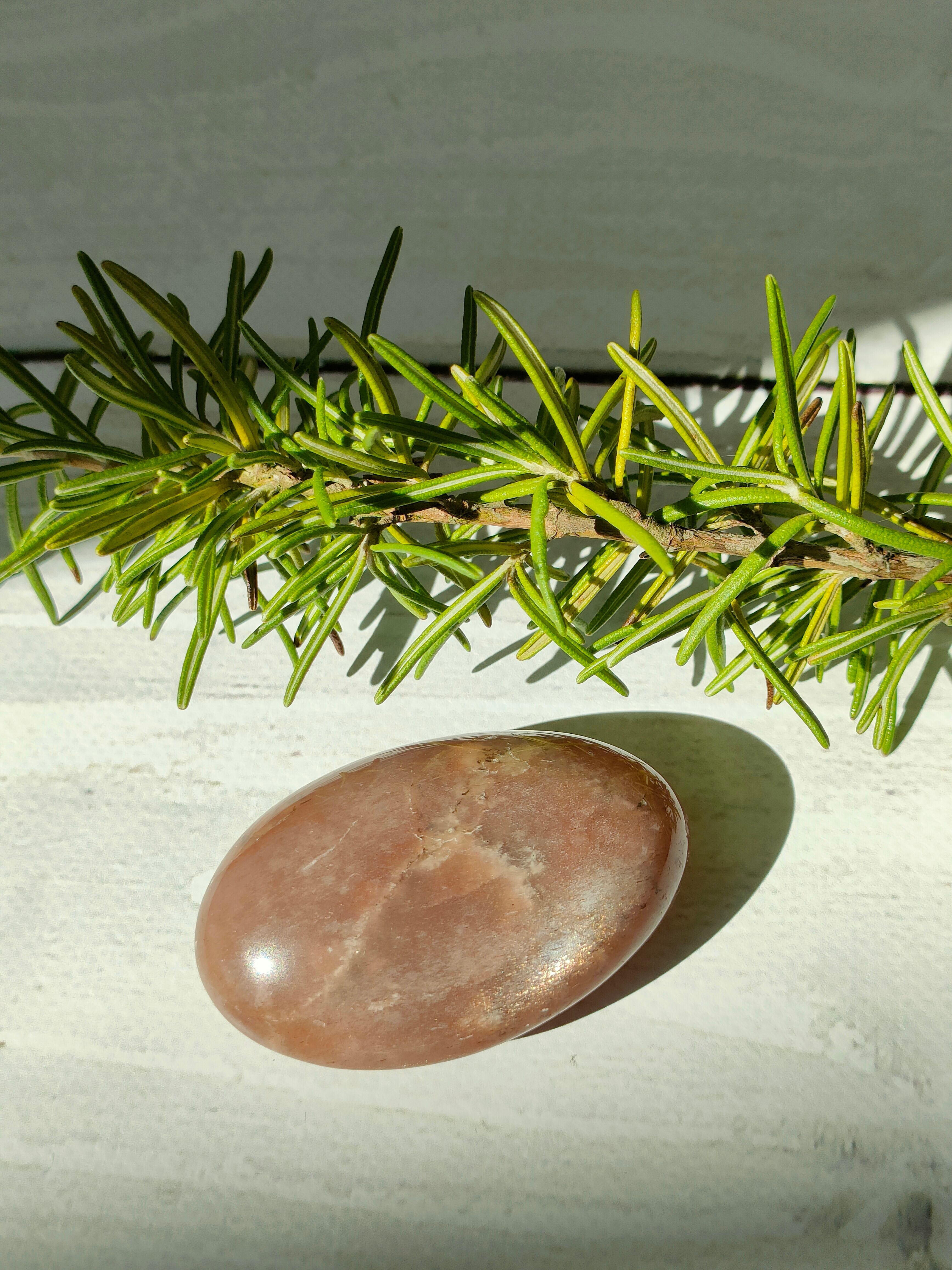 オレンジムーンストーン タンブル