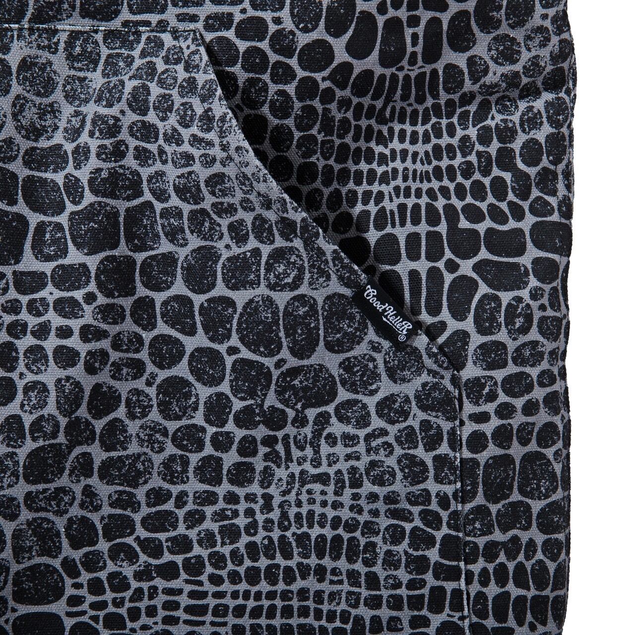 GOOD HELLER / CROCODILE PATTERN CANVAS WORK VEST / 中綿ベスト