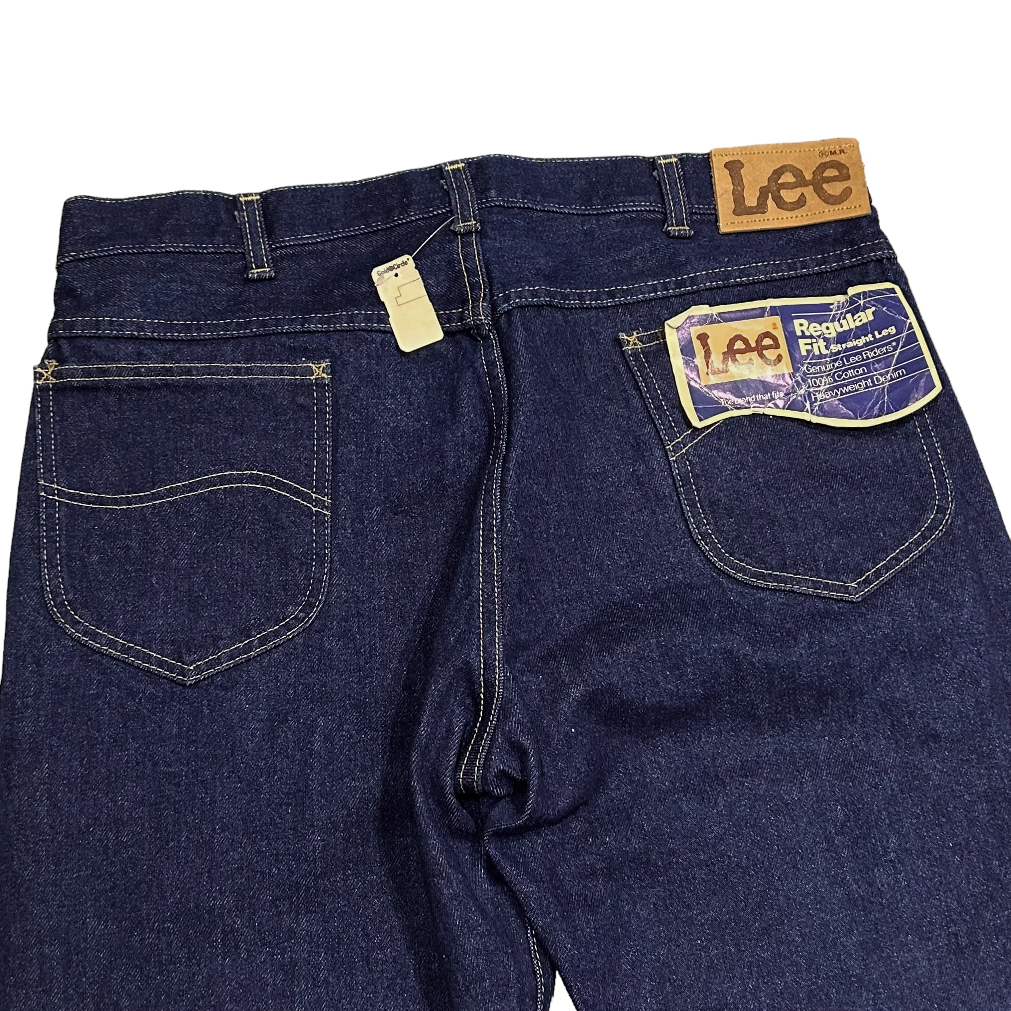 Deadstock LEE 200 STRETCH JEANS/リー 200 ストレッチデニム 真っ紺 Made in U.S.A 【W27.5 L32】【デニムパンツ】【ジーンズ】【STRAIGHT SEAT】