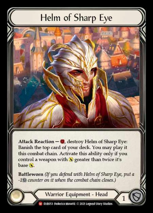 EVR053【Warrior】Helm of Sharp Eye 画像