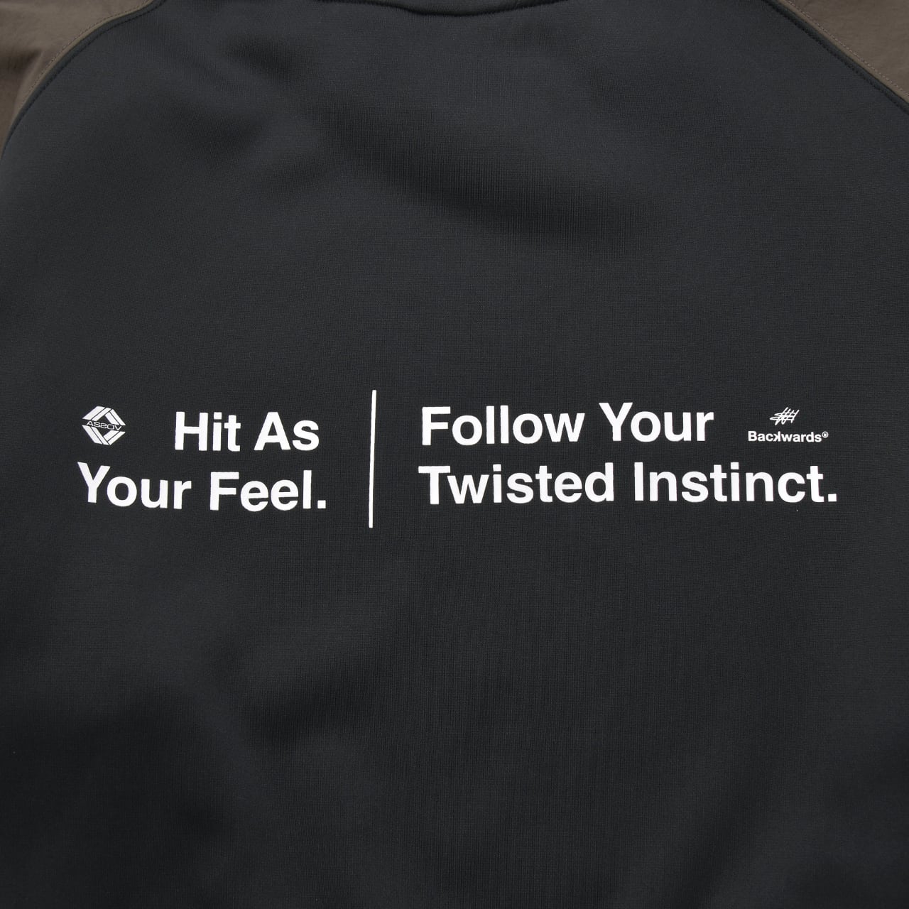 Backwards golf　モックネック　Tシャツ ビー・バイ・バックワーズ B by Backwards ADDICTED TO GOLF 半袖