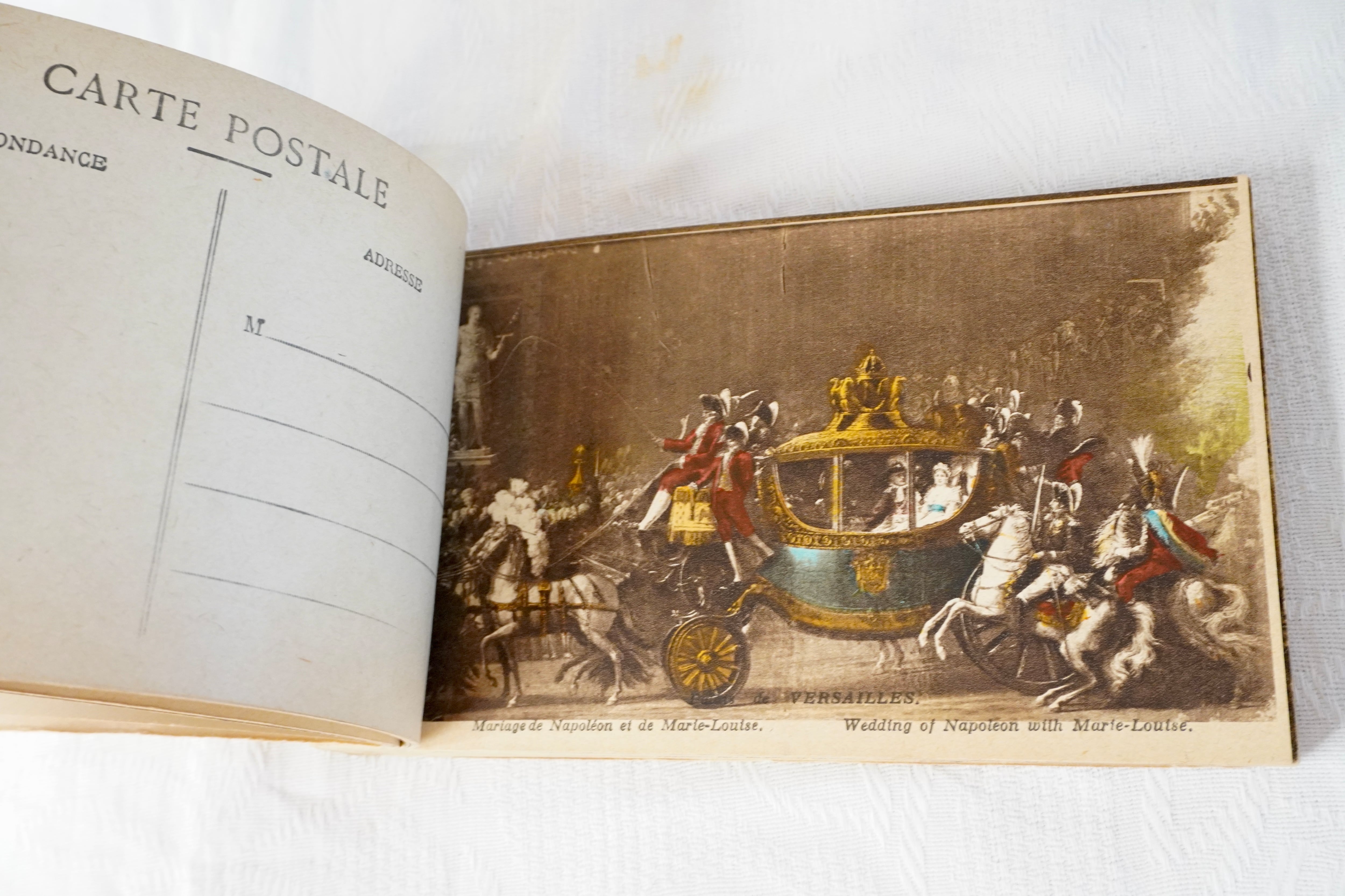 フランス アンティーク 絵葉書 1冊 47枚入り フランス アンティーク 絵葉書 1冊 47枚入り