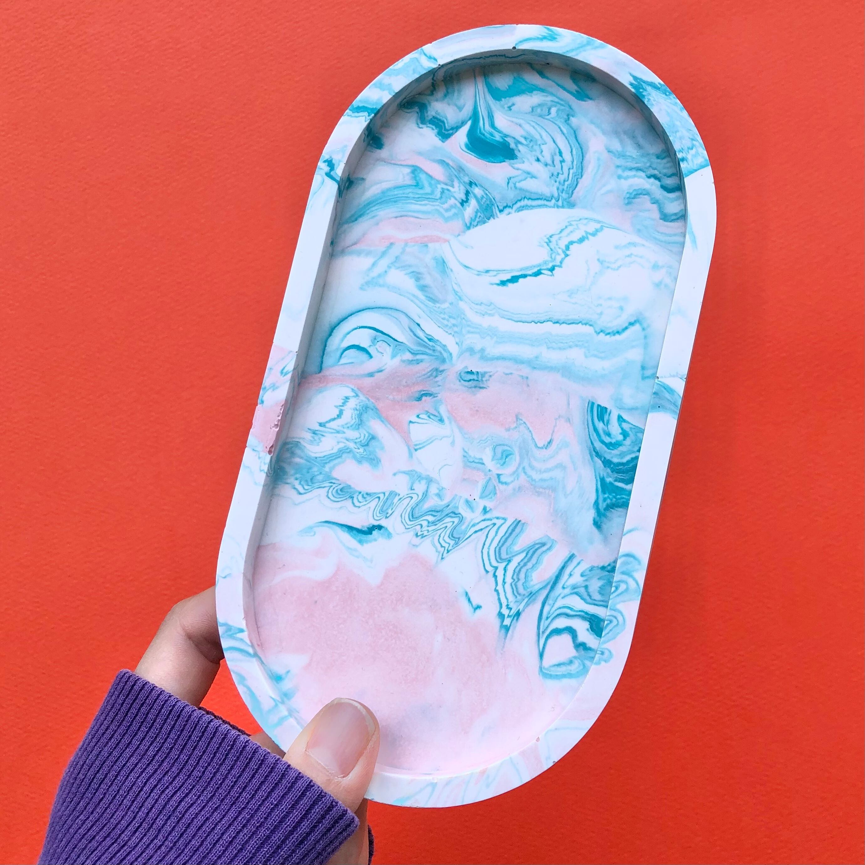 マルチトレイ アクセサリートレイ マーブル 韓国インテリア