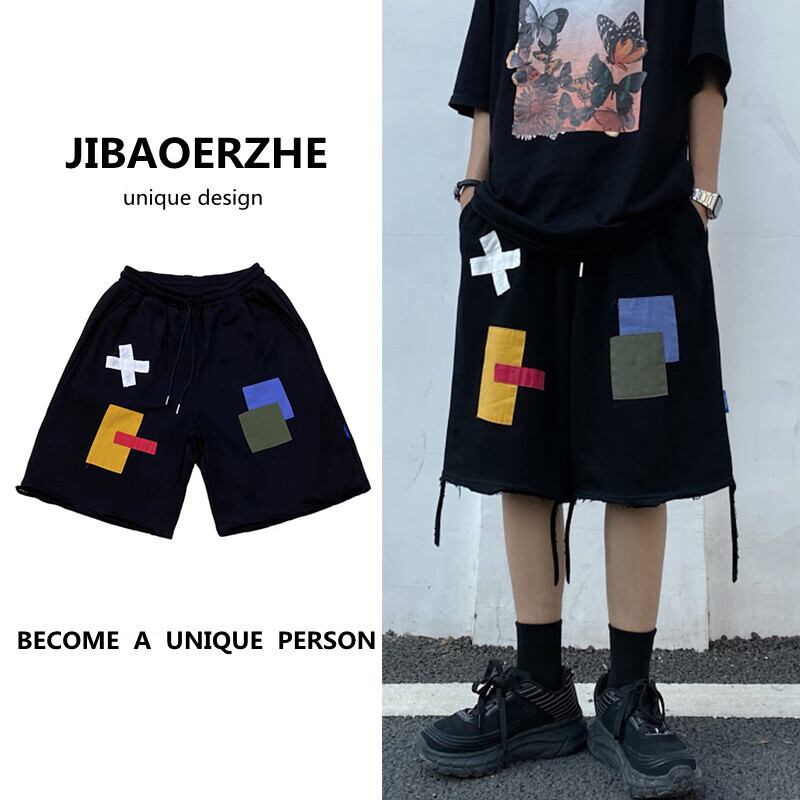 スタイルサマールーズショーツ スタンダードパンツ レディースカジュアル レトロ ストリート かわいい 夏物 ブルマー ケッペル45307741120