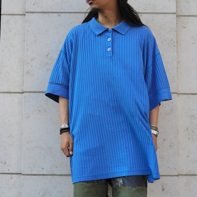 90's Ralph Lauren Border polo shirt 【XL】