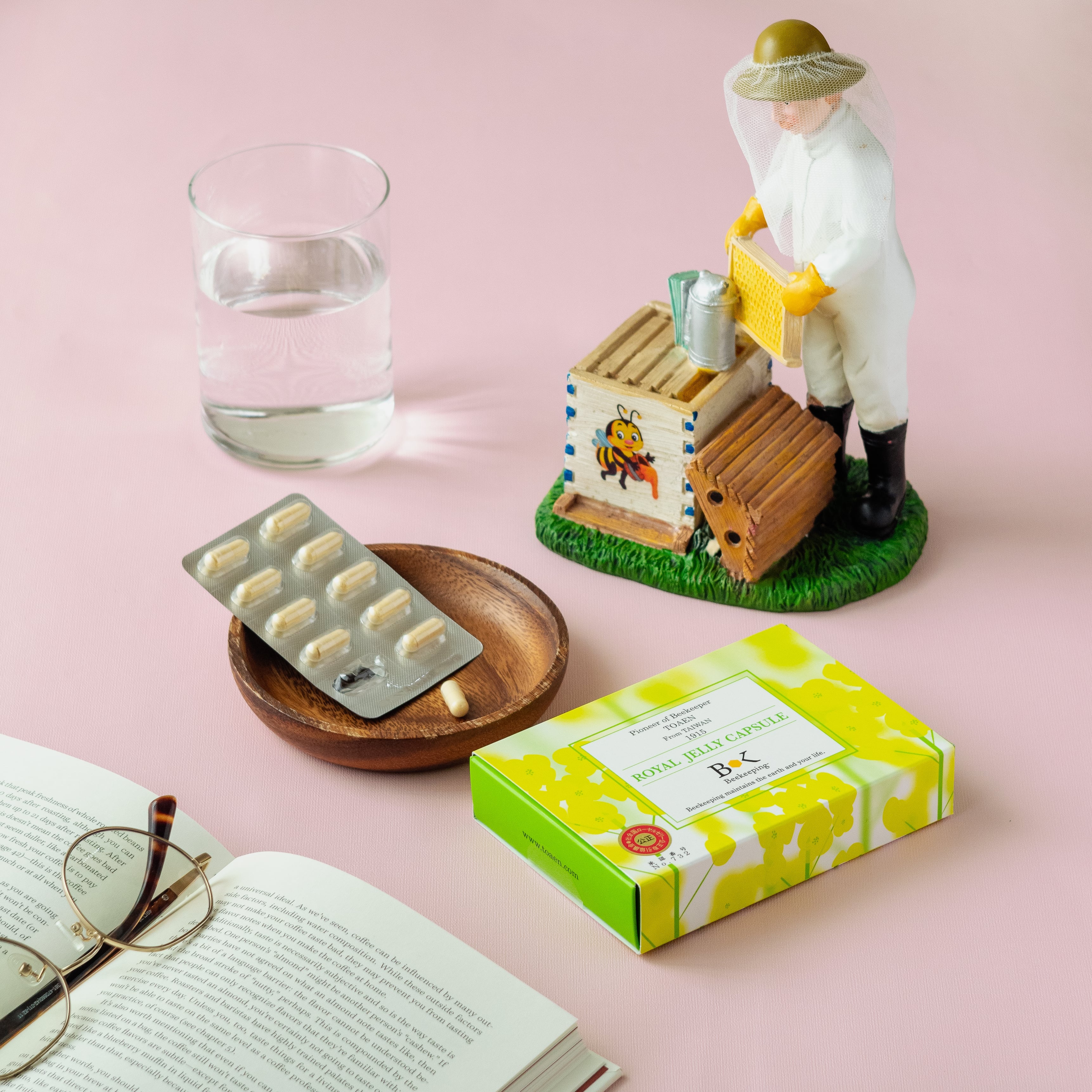 台湾産ローヤルゼリーカプセル40粒（約20〜40日分） | Beekeeping