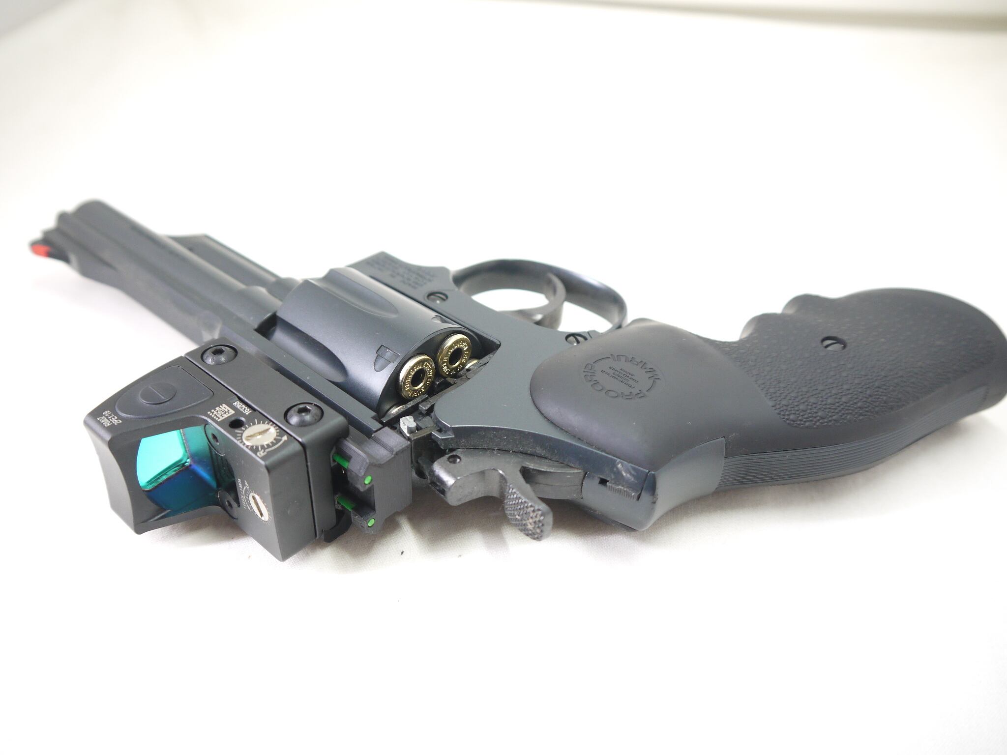 東京マルイ M19/M66対応 集光ファイバー付20mmトップレール