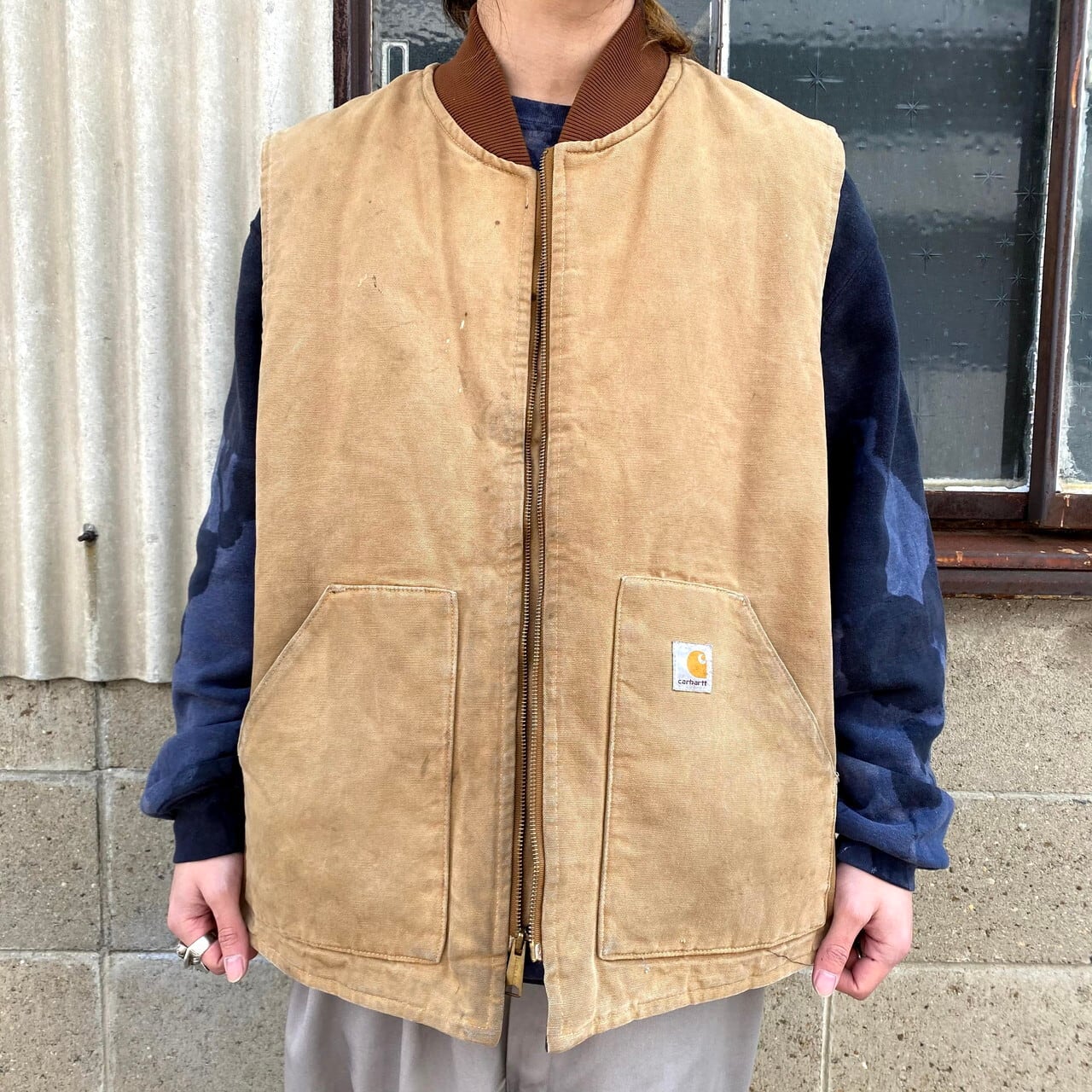 Carhartt ダックベスト ヴィンテージ オーバーサイズ