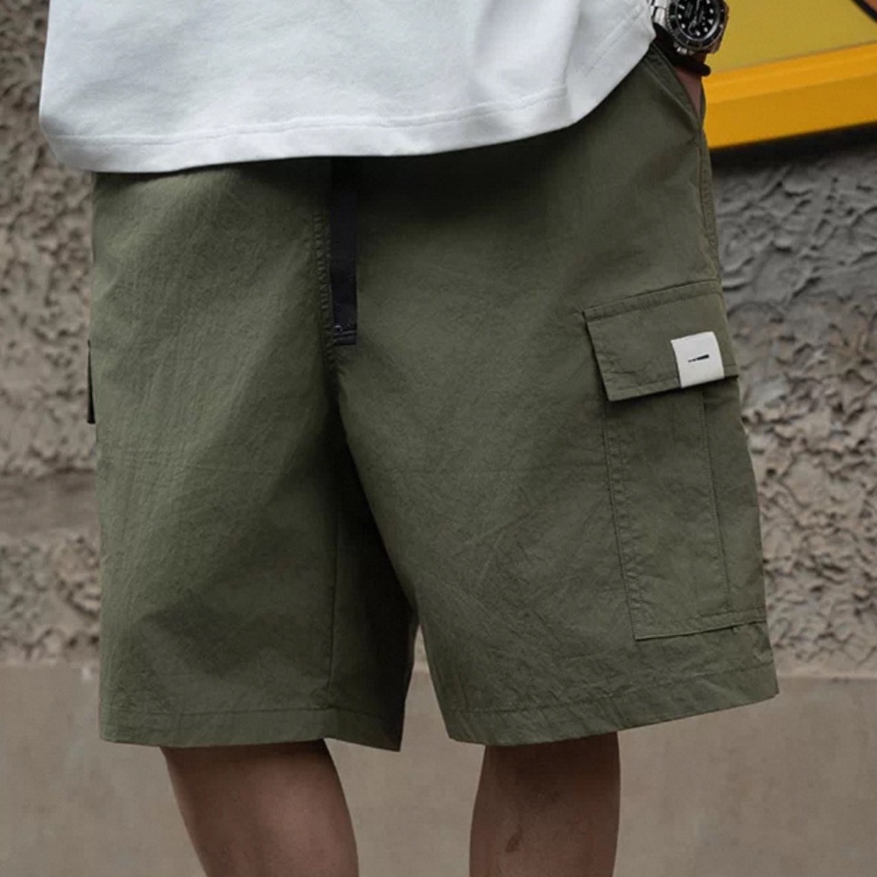 Belted cargo pocket shorts 1435 - 11