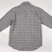 CROCODILE クロコダイル チェック BD ボタンダウン 長袖 ネルシャツ L/ブルー系 メンズ