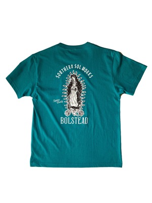SOUTHERN SOL WORKS ×BOLSTEAD S/S TEE(A.GREEN)