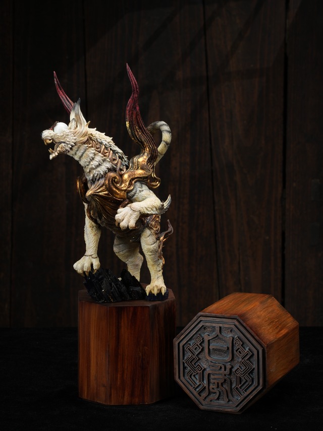 『四神之印・白虎』塗装済み完成品 　SUMART ver.  手付金｜ 竹谷隆之