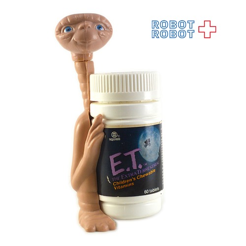 E.T. ビタミン剤容器ボトル フィギュア